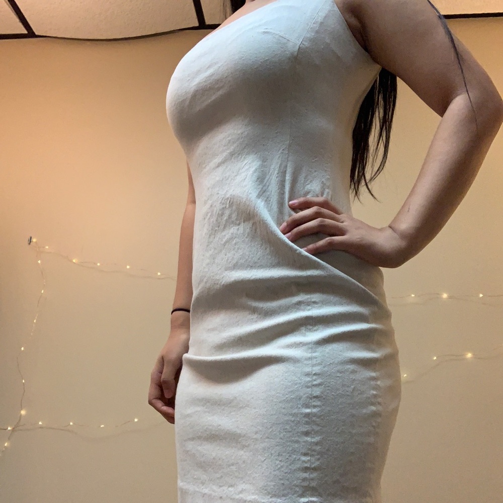 Tan dress